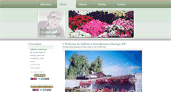 Desktop Screenshot of gallettasgreenhouse.com